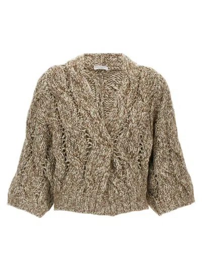 Brunello Cucinelli Short-sleeved Cardigan