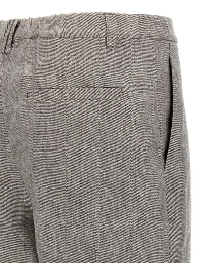 Brunello Cucinelli Straight-leg Trousers With Stretched Pleat