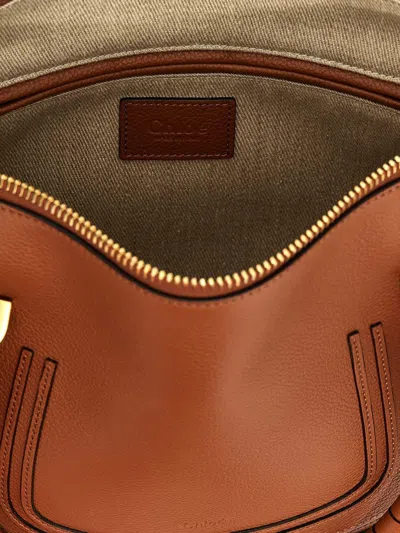 Chloé Marcie Crossbody Bags Brown