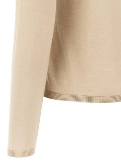 Max Mara Veloce Sweaters And Cardigans Beige In Neutral