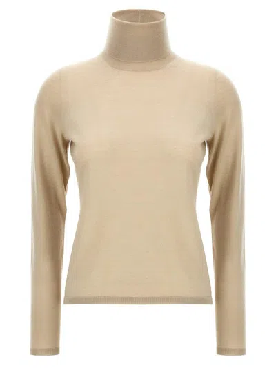 Max Mara Veloce Sweaters And Cardigans Beige In Neutral