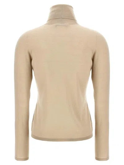 Max Mara Veloce Sweaters And Cardigans Beige In Neutral
