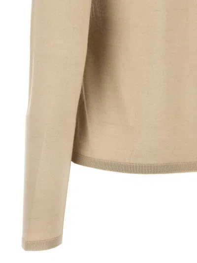 Max Mara Veloce Sweaters And Cardigans Beige In Neutral