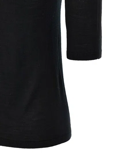 Max Mara Cecina Turtleneck Wool Knit Top