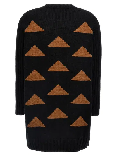 Max Mara Maracas Knitted Dress Black