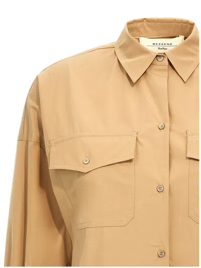 Weekend Max Mara Skipper Shirt And Blouse Beige
