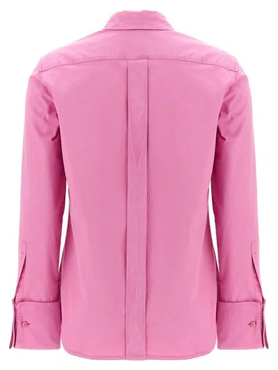 Max Mara Francia Shirt And Blouse Fuchsia In Pink