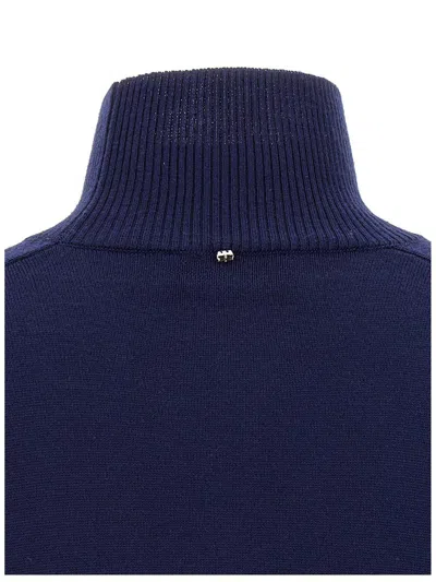 Sportmax Ululato Sweaters And Cardigans Blue In Black