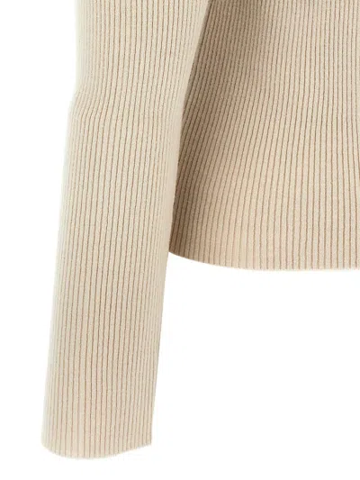 Weekend Max Mara Zanzara Sweaters And Cardigans Beige In Neutral