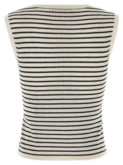 Max Mara Valeria Sweaters And Cardigans White/black