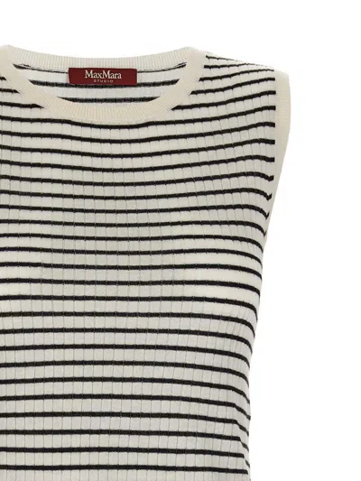 Max Mara Valeria Sweaters And Cardigans White/black