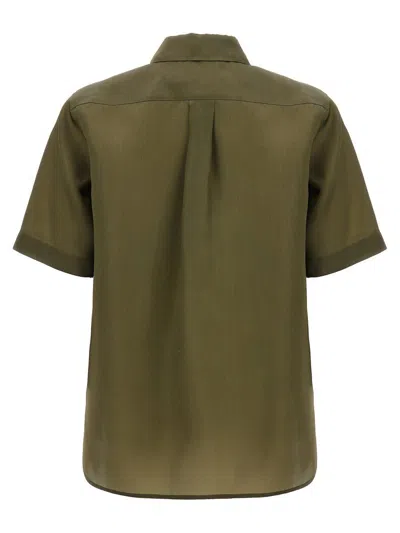 Max Mara Acanto Shirt And Blouse Green In Green