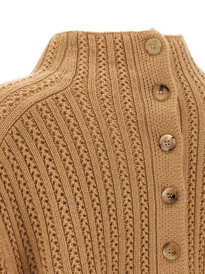 Max Mara Hodeida Sweaters And Cardigans Beige