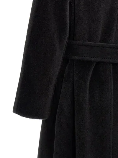 Max Mara Usa Coats And Trench Coats Black In Black