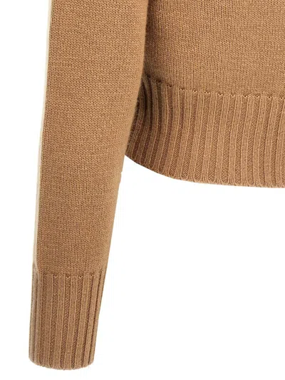 Max Mara Studio Women 'lella' Cardigan In Brown