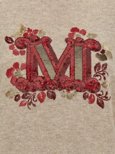 Max Mara Quota Sweaters And Cardigans Beige In Neutral