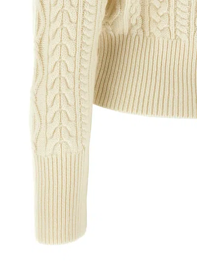 Max Mara Miranda Sweaters And Cardigans White In Neutral
