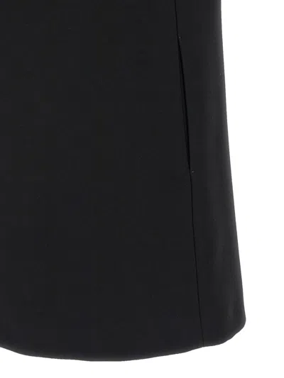 Max Mara Delis Mini Dress In Black