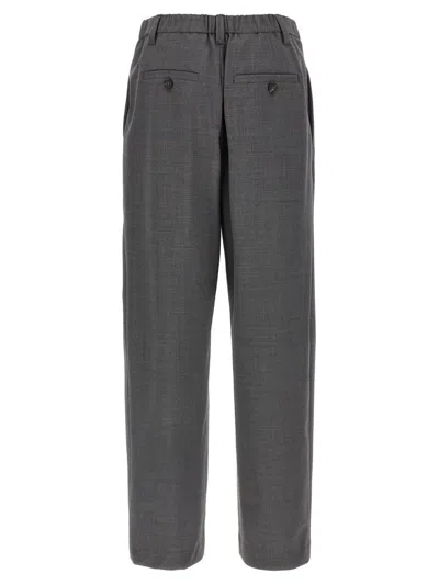 Brunello Cucinelli Sartorial Baggy Pants Gray