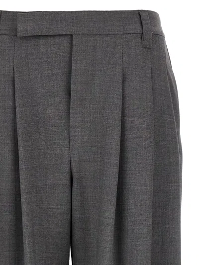 Brunello Cucinelli Sartorial Baggy Pants Gray