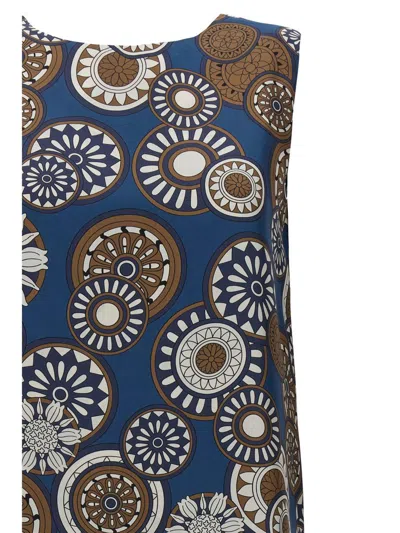 Max Mara Reversible Geometric Pattern Top