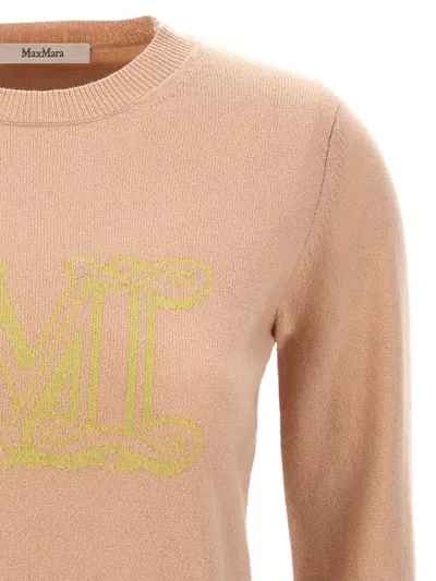 Max Mara Long-sleeved Round Neck Sweater