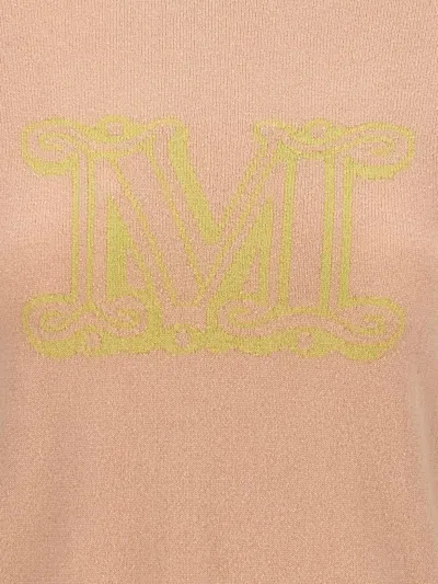 Max Mara Long-sleeved Round Neck Sweater