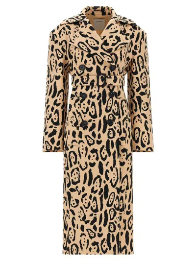 Sportmax Grembo Coats And Trench Coats Multicolor In Black