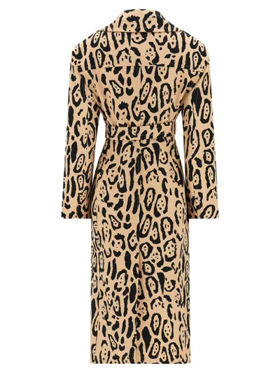 Sportmax Grembo Coats And Trench Coats Multicolor In Black