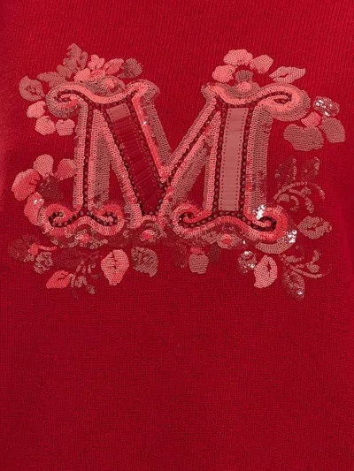 Max Mara Quota Sweaters And Cardigans Red