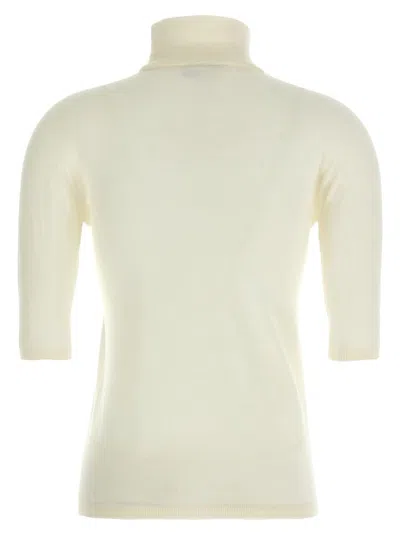 Max Mara Cecina Sweaters And Cardigans White In Neutral