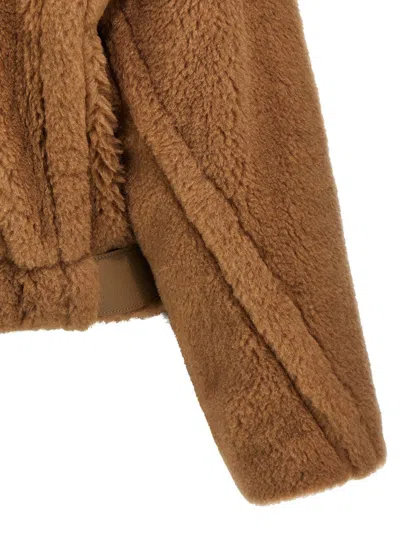Max Mara Gardone Casual Jackets And Parka Brown In Neutral