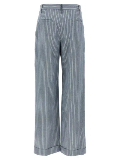 Brunello Cucinelli Women Pinstripe Pants
