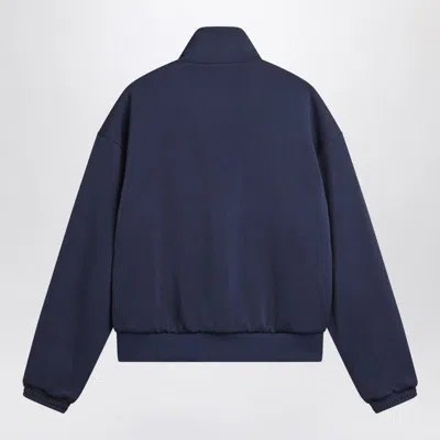 Adidas X Wales Bonner Navy Blue Zip Hoodie