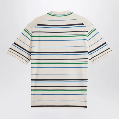 Adidas Originals Adidas X Wales Bonner Wb Knit Polo Multi In Multi