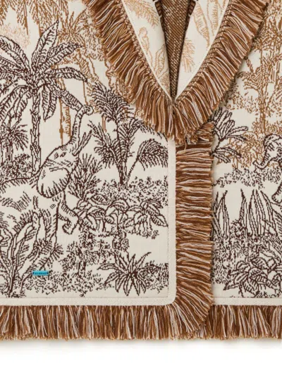 Alanui Jungle Toile De Jouy Sweaters And Cardigans Multicolor