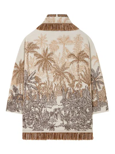 Alanui Jungle Toile De Jouy Sweaters And Cardigans Multicolor