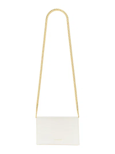 Alexander Mcqueen Women Borsa Mini Skull In White