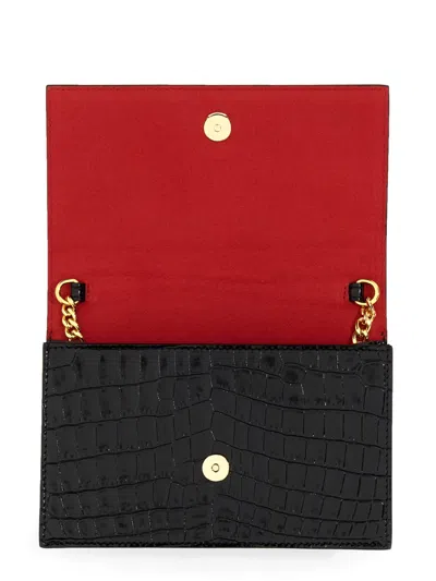 Alexander Mcqueen Borsa Skull Mini In Black