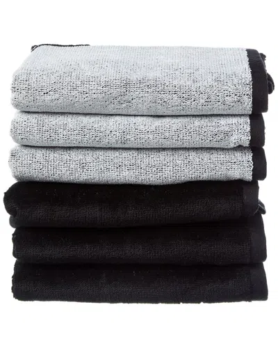 Missoni Home Skunk Ospite Unita Hand Towel In Black