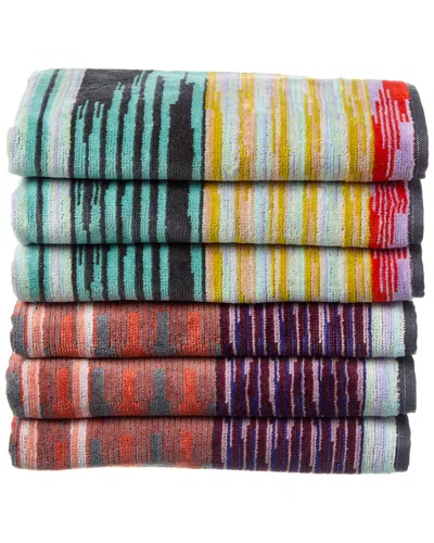 Missoni Home Minuetto Ospite Unita Hand Towel In Multi