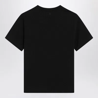 Ami Alexandre Mattiussi Logo-embroidered Organic Cotton-jersey T-shirt