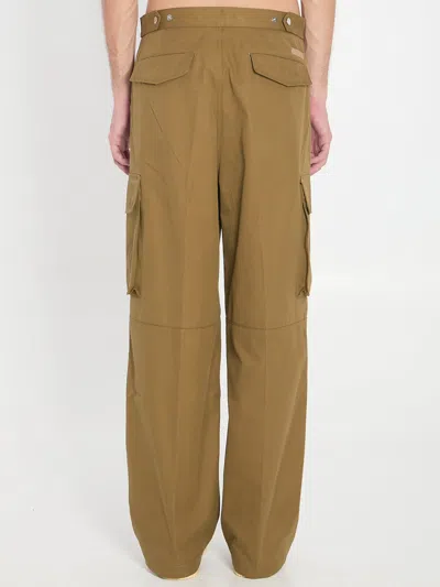 Ami Alexandre Mattiussi Ami Paris Trousers Cargo Clothing In Green