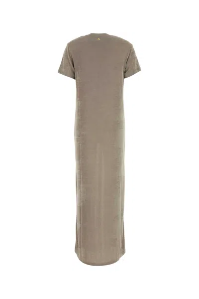 Ami Alexandre Mattiussi Ami Paris Robe Longue Manches Courtes