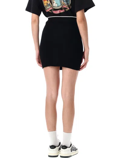 Amiri Ma Mini Skirt Knit Rib