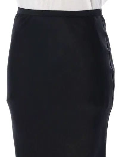 Anine Bing Silk High-waisted Midi Skirt