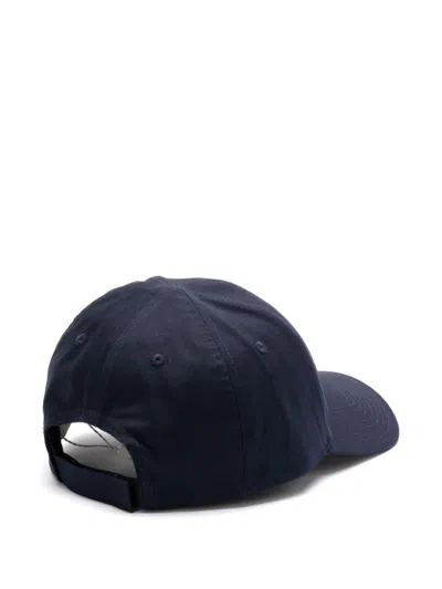 Autry Blu Baseball Hat With White Logo In Blue