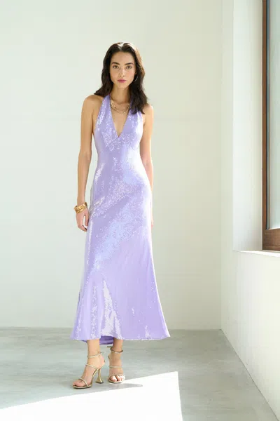Sau Lee Octavia Sequined Dress