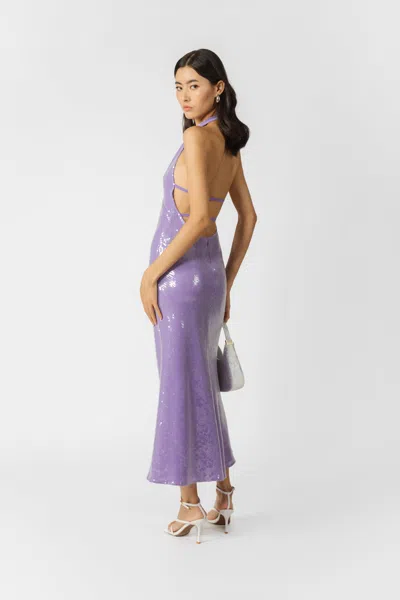 Sau Lee Octavia Sequined Dress
