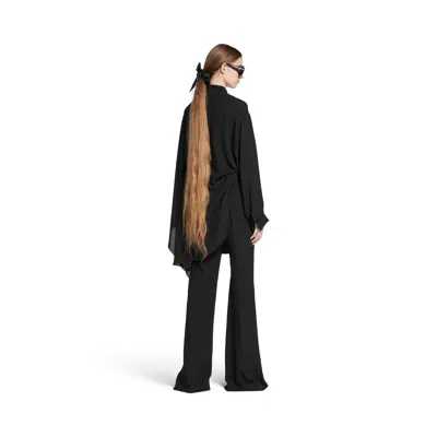 Balenciaga "flared" Pants In Black